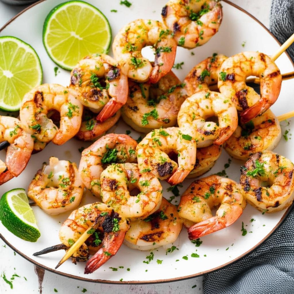 'But Why Is The Rum Gone?' Grilled Shrimp