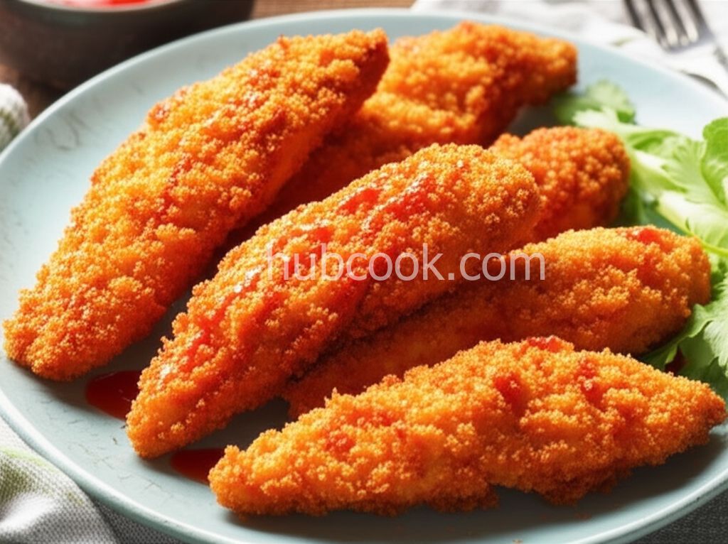 Baked Buffalo Chicken Strips