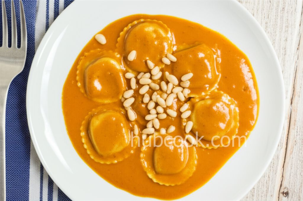 Cheesy Pumpkin Ravioli