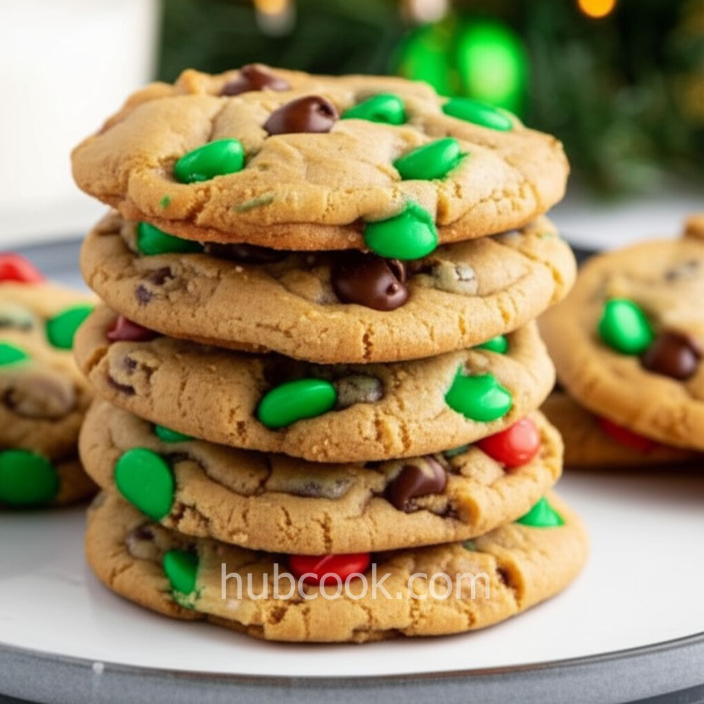 Chocolate Chip Cookies with Peppermint Extract