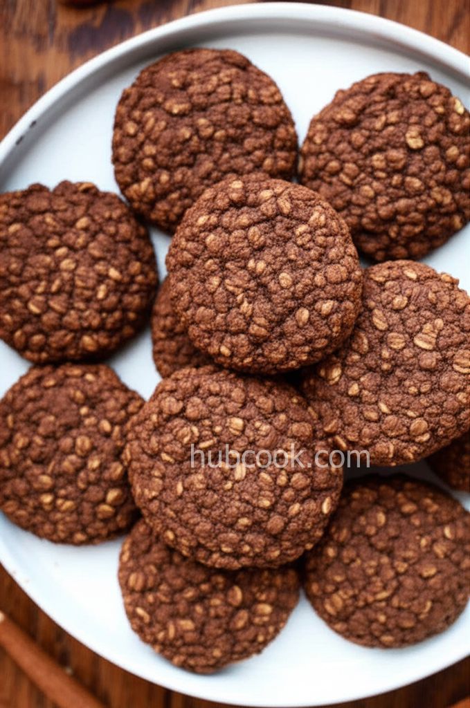 Cocoa Oatmeal Cookies