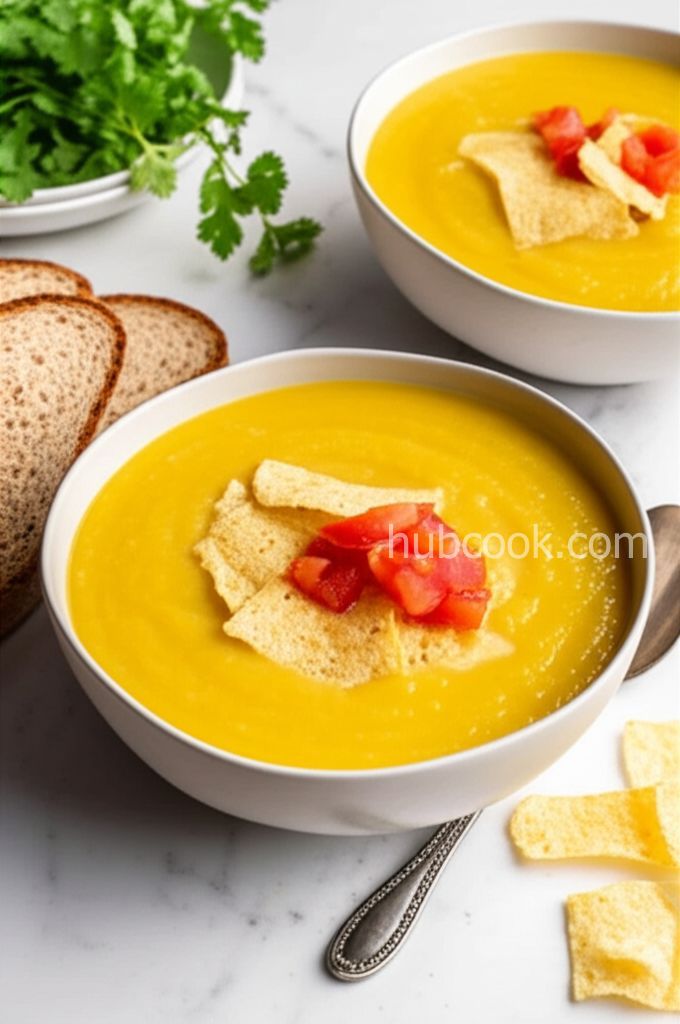 Creamy Corn With Cumin Soup