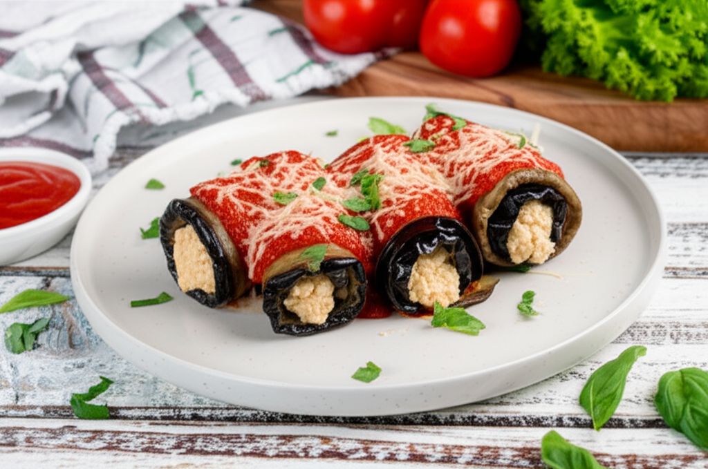 Eggplant Rollati Appetizer