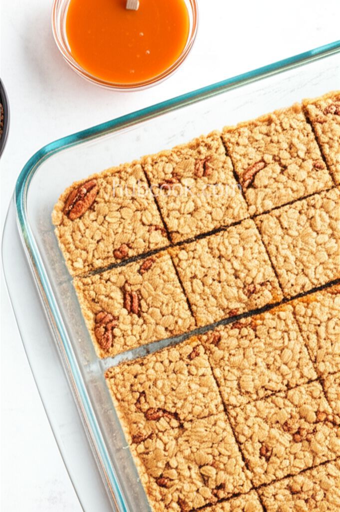 Nutty Oatmeal Apricot Squares