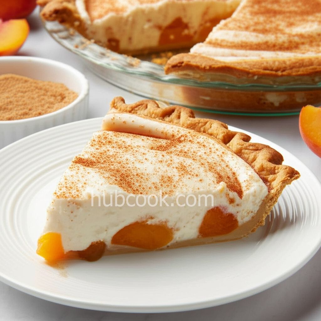 Peaches 'n Cream Pie
