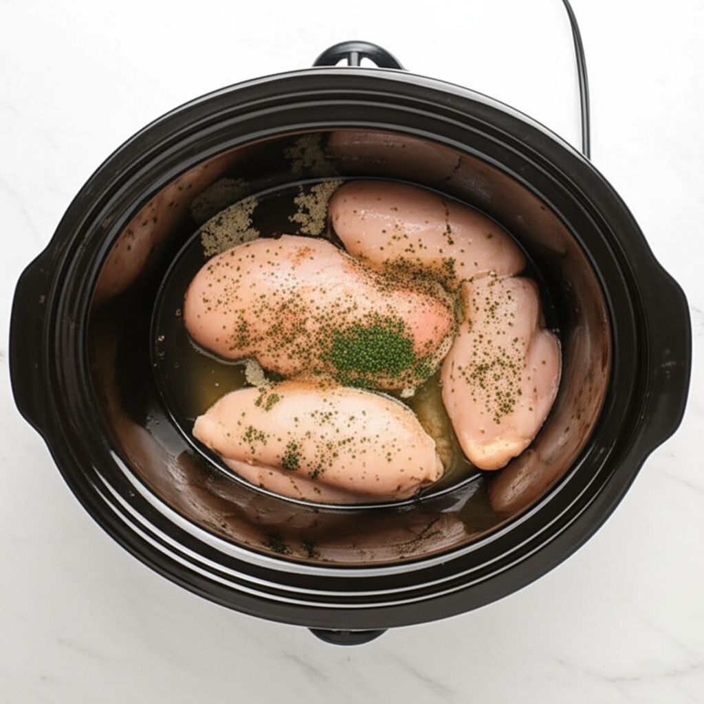 Slow Cooker Balsamic Chicken