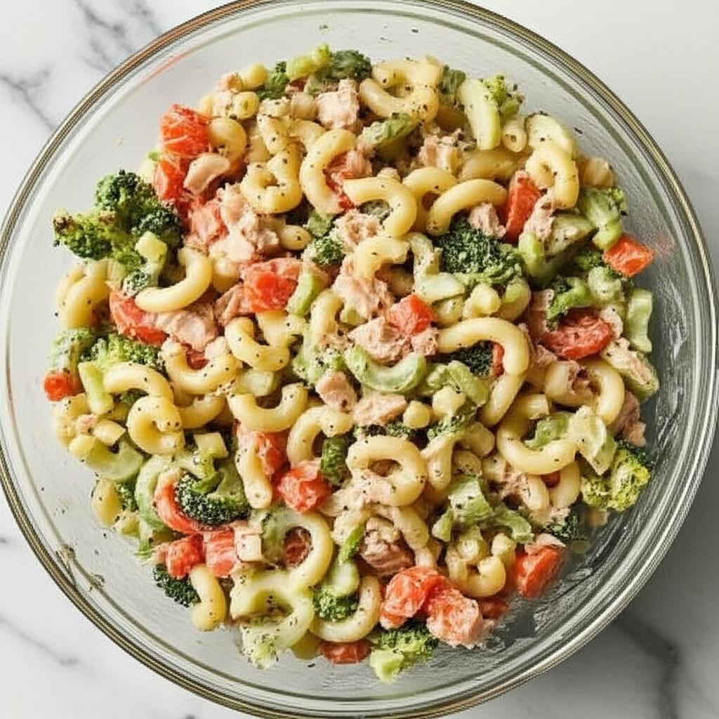 Summertime Tuna Pasta Salad