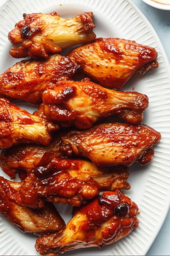Sweet and Spicy Baked Keto Chicken Wings