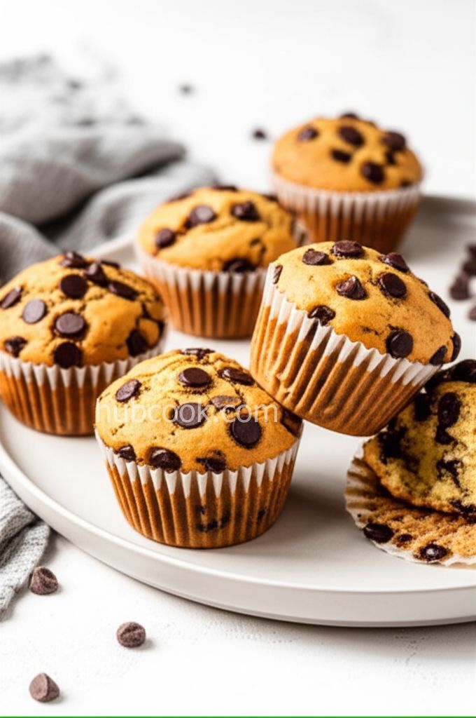 Almond Flour Chocolate Chip Muffins