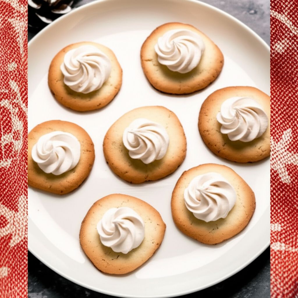 Almond Meringue Cookies