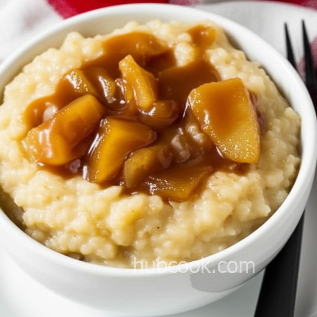 Apple Rice Pudding
