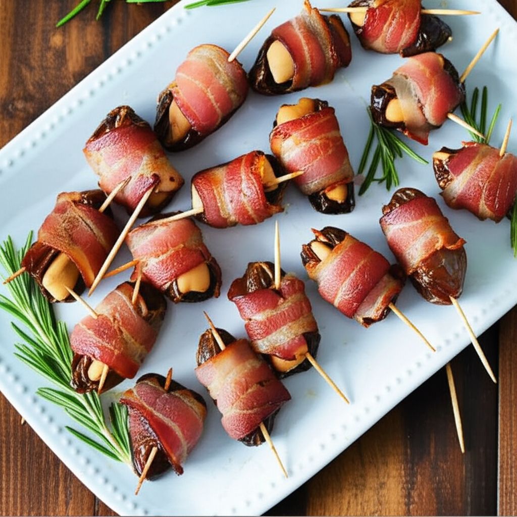 Bacon Wrapped Dates