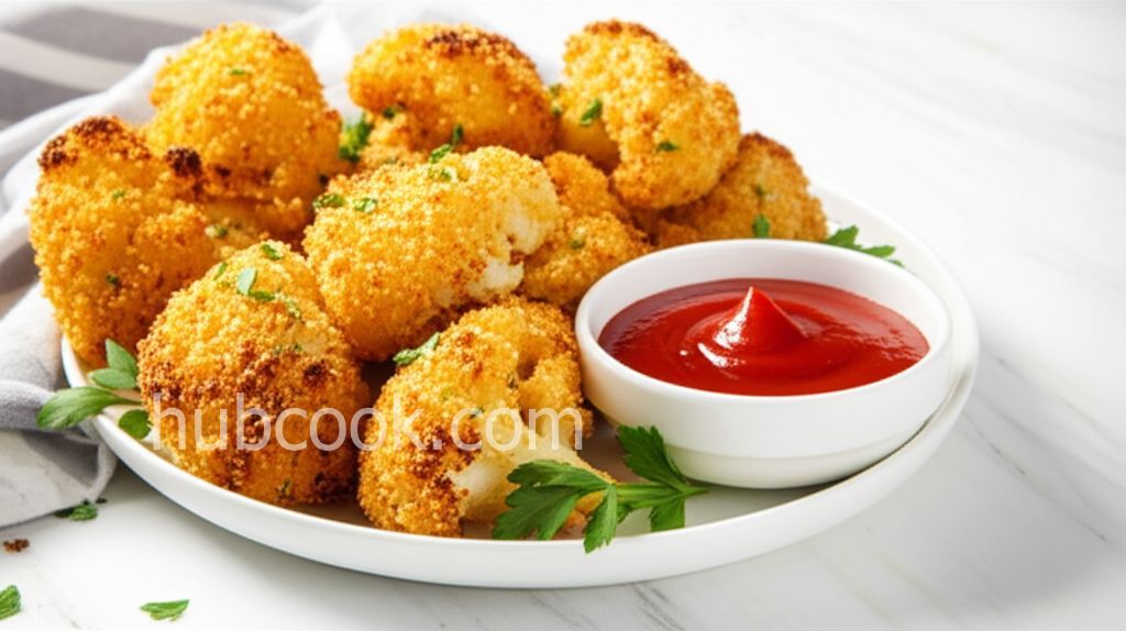 Baked Breaded Cauliflower