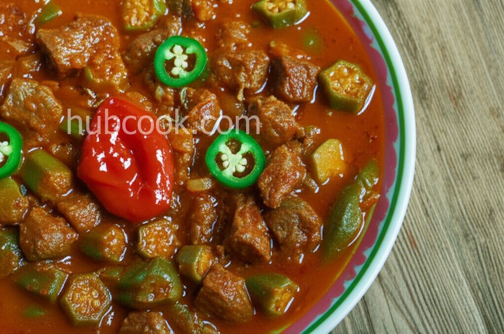 Beef and Okra Bamia
