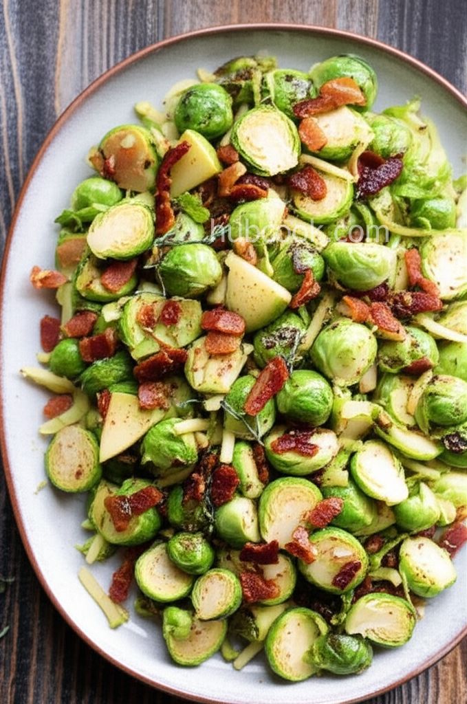 Brussels Sprouts with Apples and Thyme