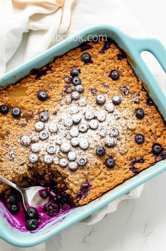 Coconut-Blueberry Baked Oatmeal
