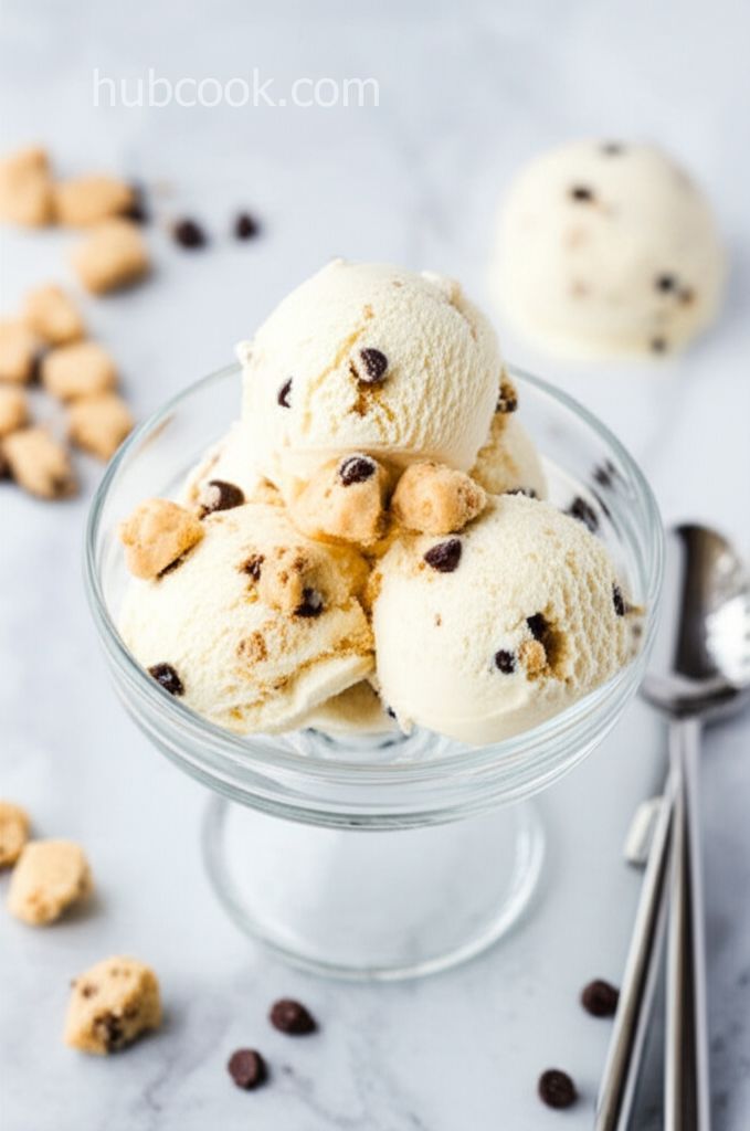 Cookie Dough for Ice Cream (Eggless)