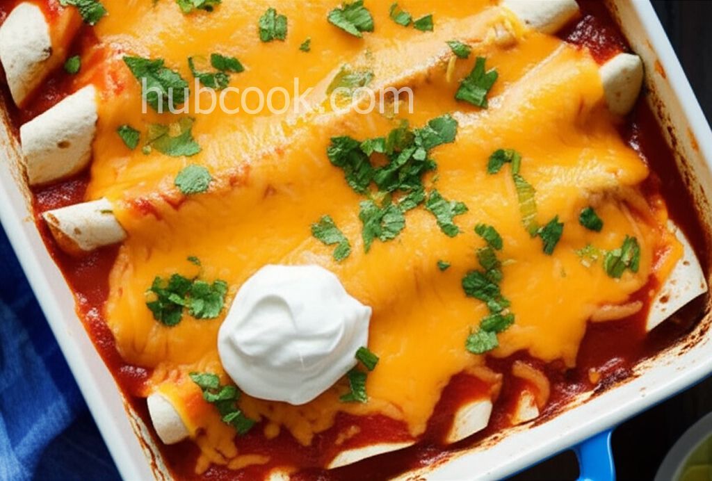 Creamy Chicken Enchiladas from Reynolds Wrap