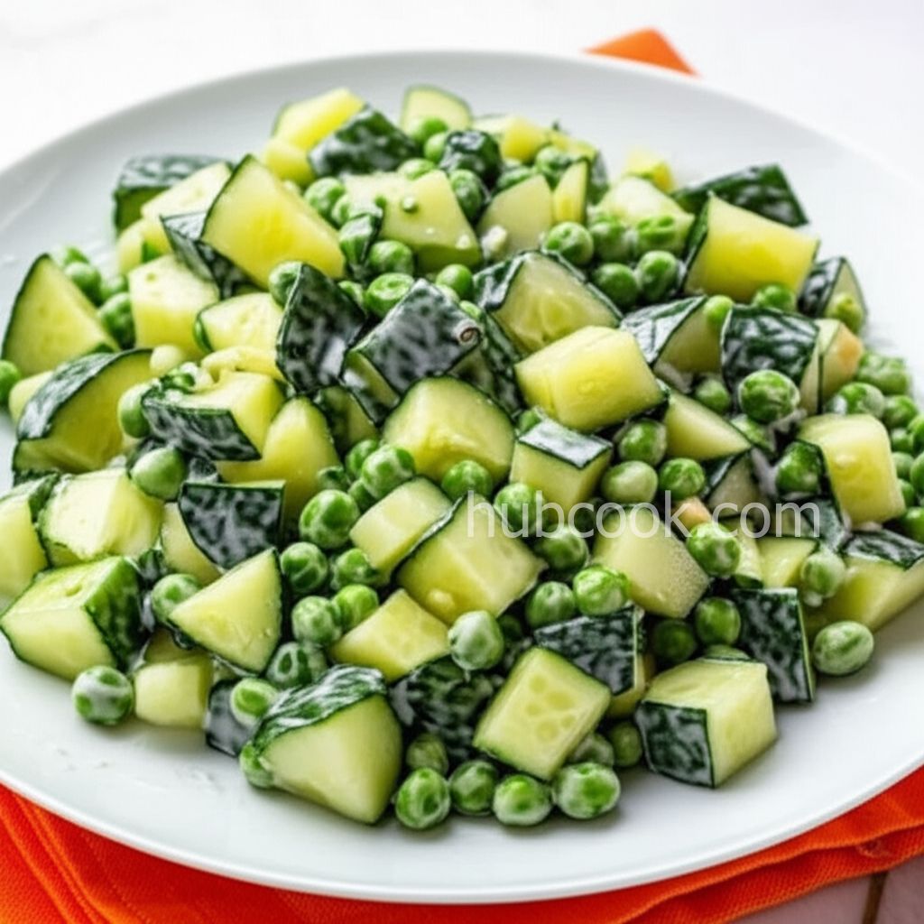 Cucumber Pea Salad
