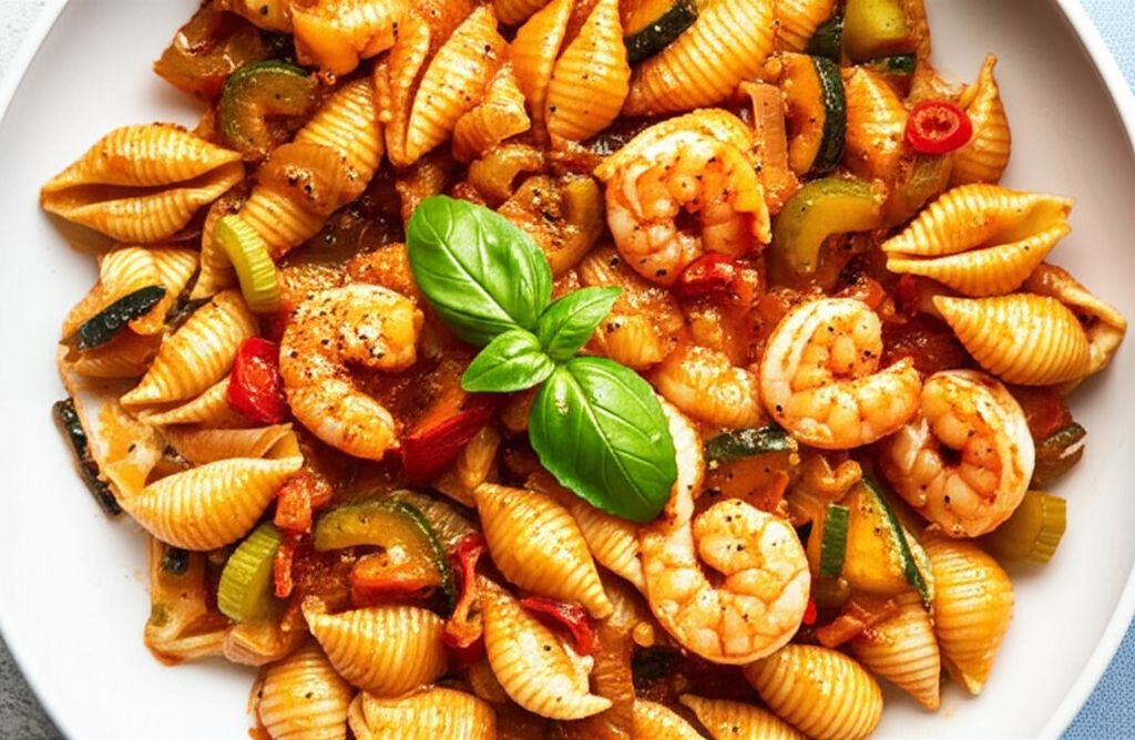 Fennel-Prawn Conchiglie