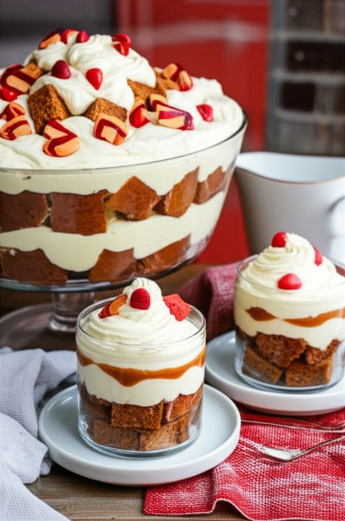 Gingerbread Butterscotch Trifle