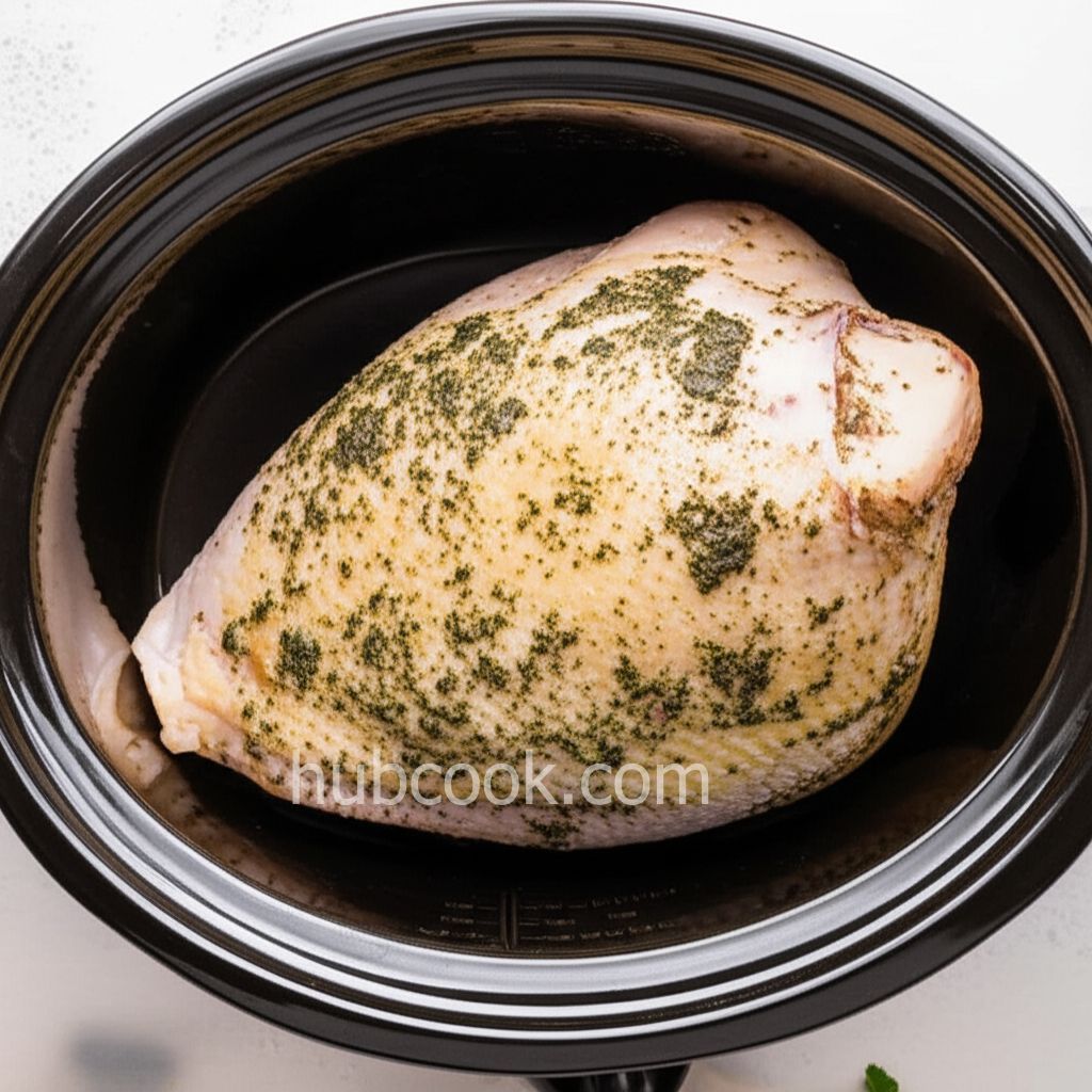 Herbed Slow Cooker Turkey Breast