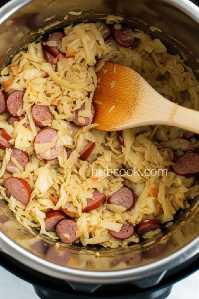 Instant Pot Haluski with Kielbasa