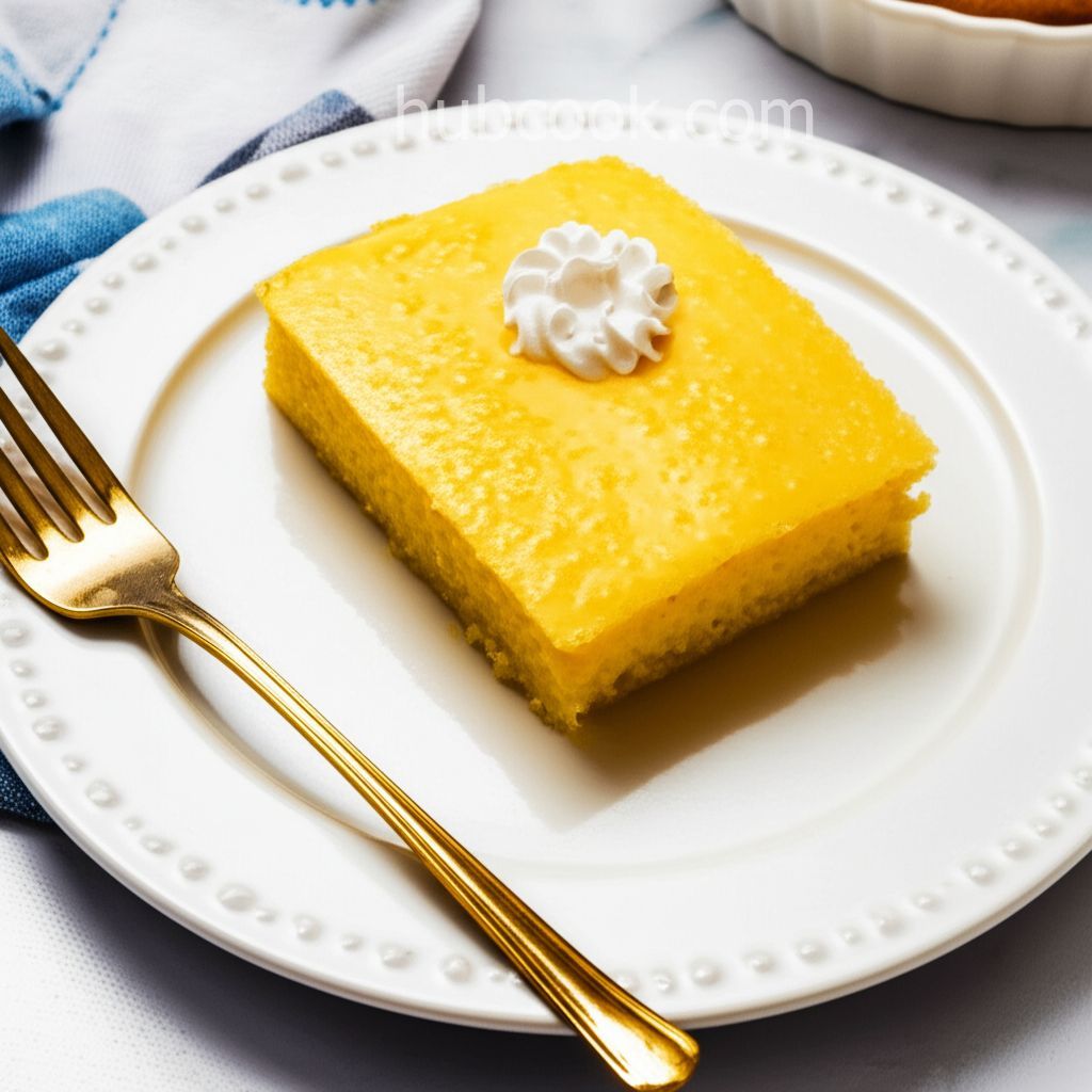 Lemon Chiffon Pudding