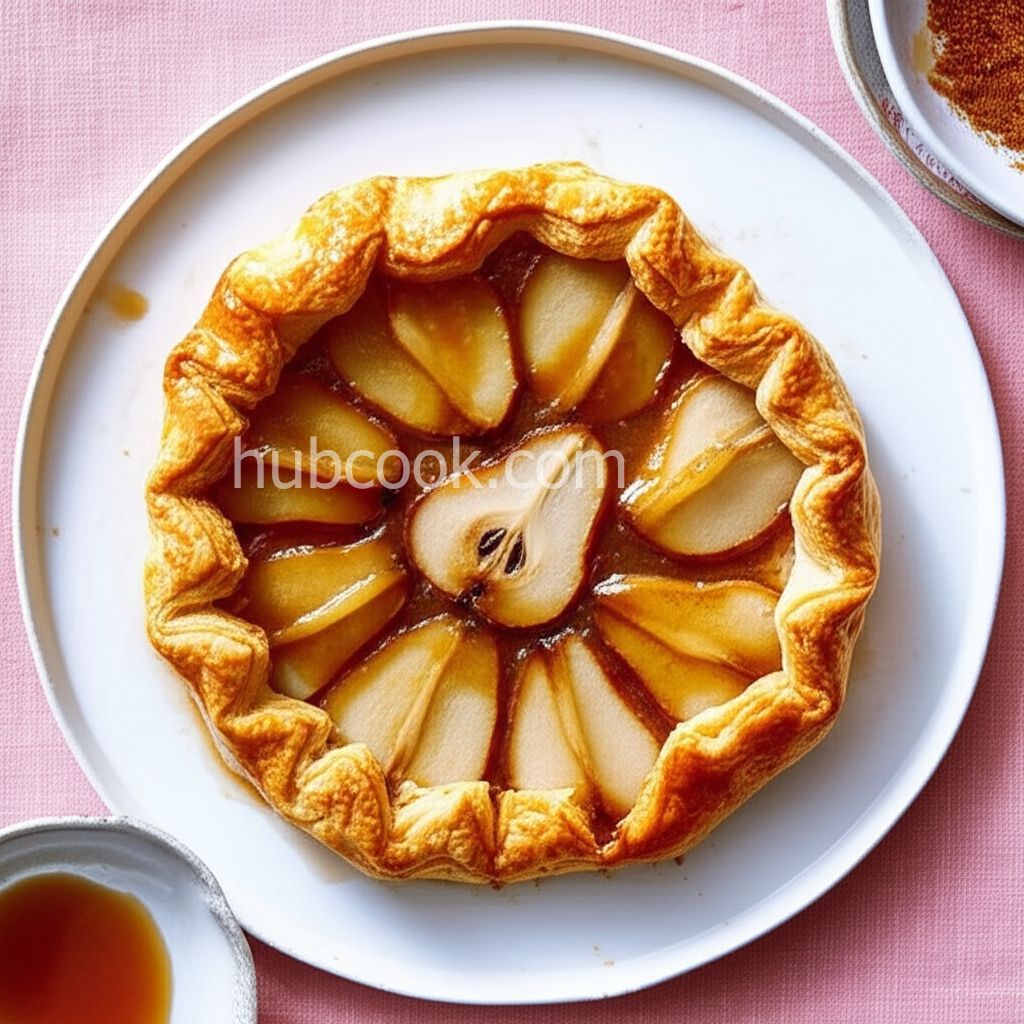 Maple-Pear Tarte Tatin