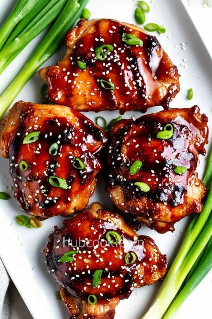One-Skillet Sesame Chicken Thighs