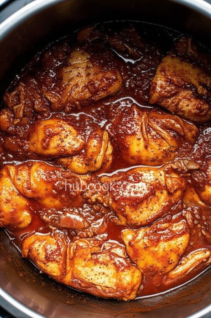 Pressure Cooker Barbeque Chicken