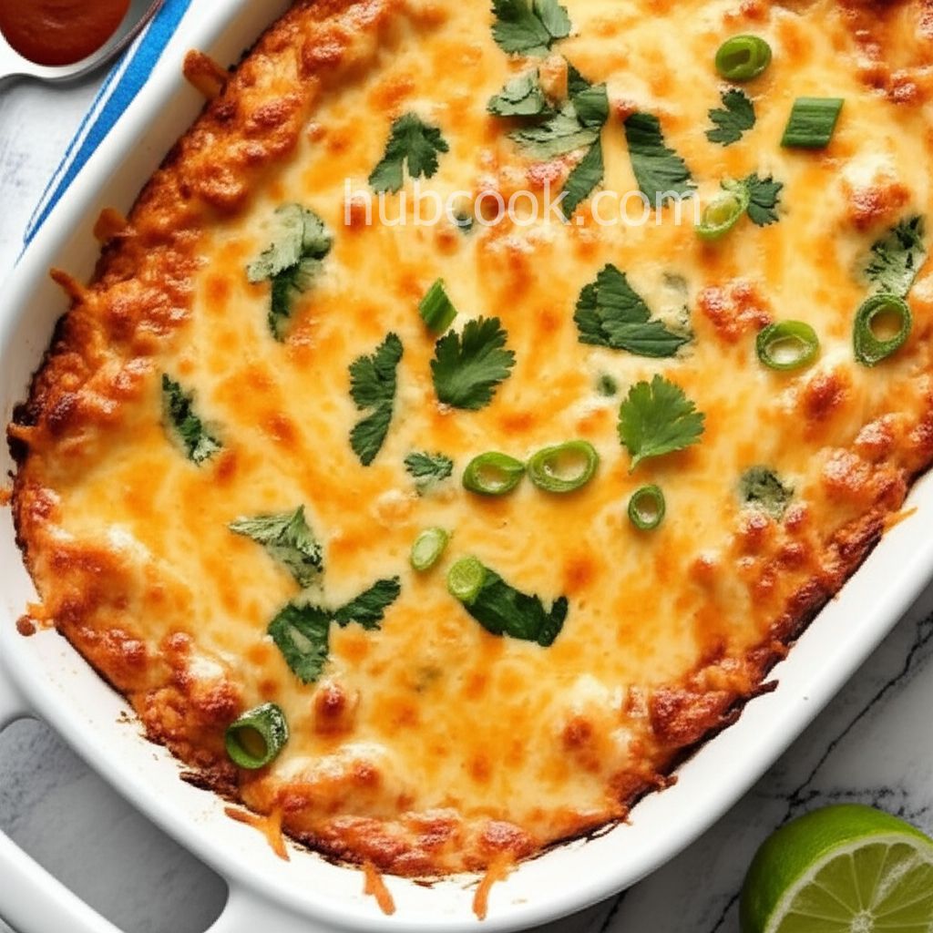 Quick and Easy Baked Buffalo Chicken Dip