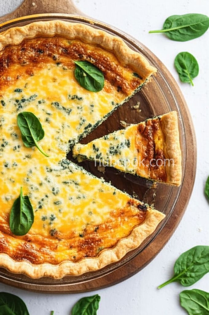Quick Spinach Quiche