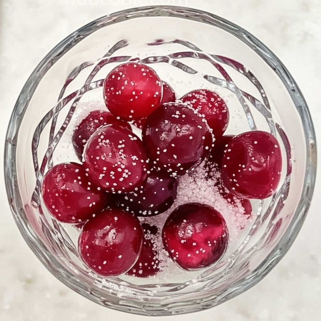 Red Grape and Acai Caipirinha