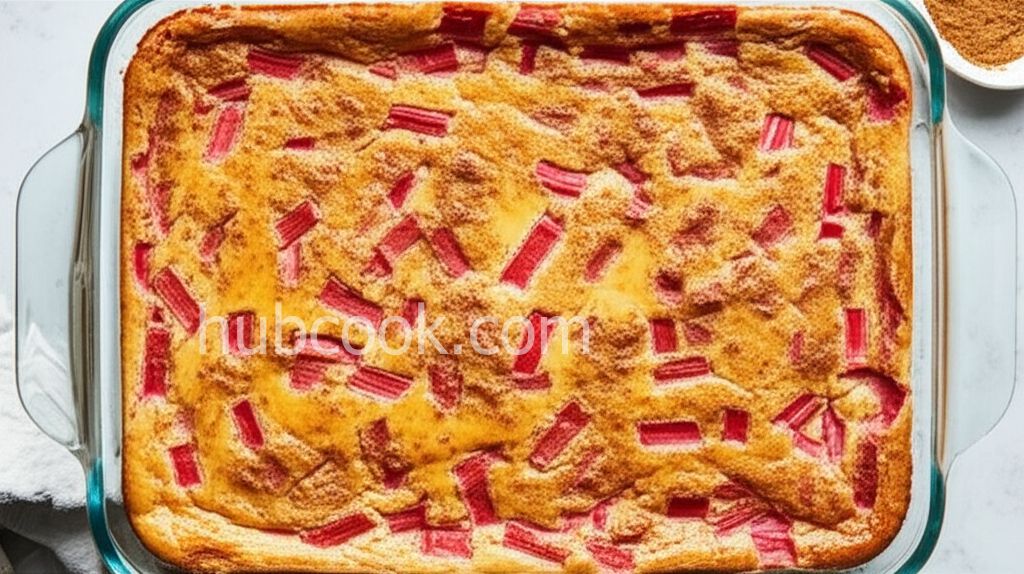 Rhubarb Hot Dish