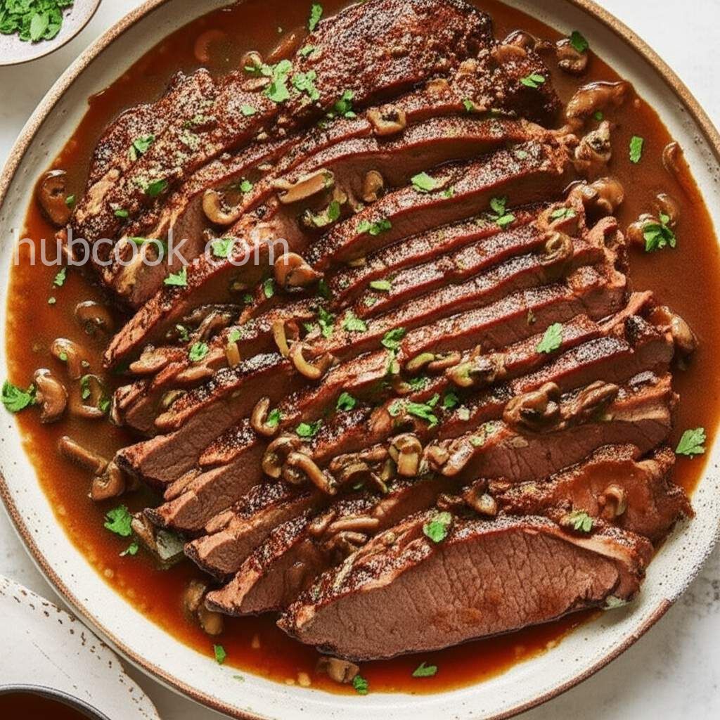 Sensational Slow Cooked Beef Brisket