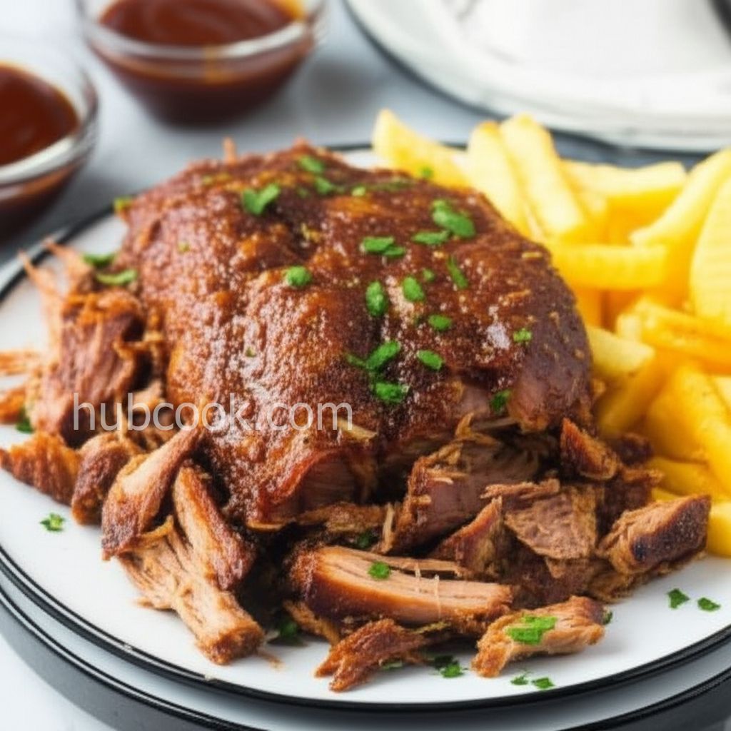 Slow Cooker Barbecue Pulled Pork