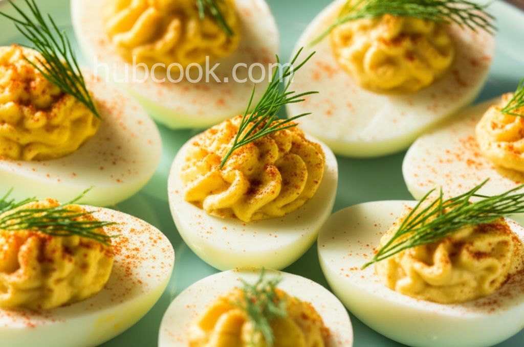 Smoked Salmon Deviled Eggs