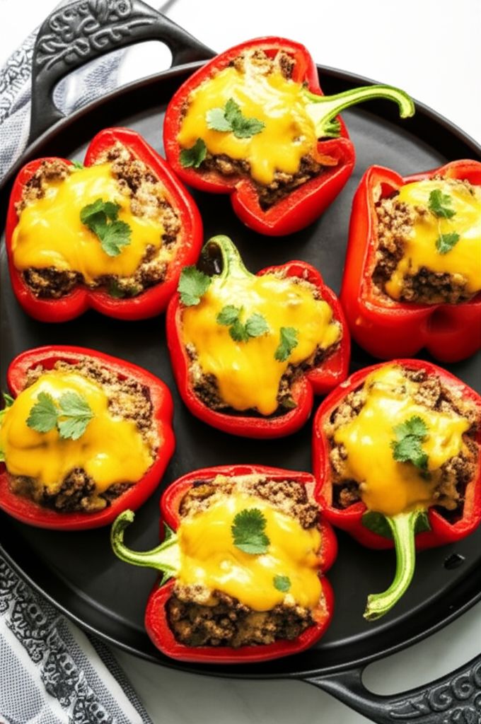 South-of-the-Border Stuffed Peppers