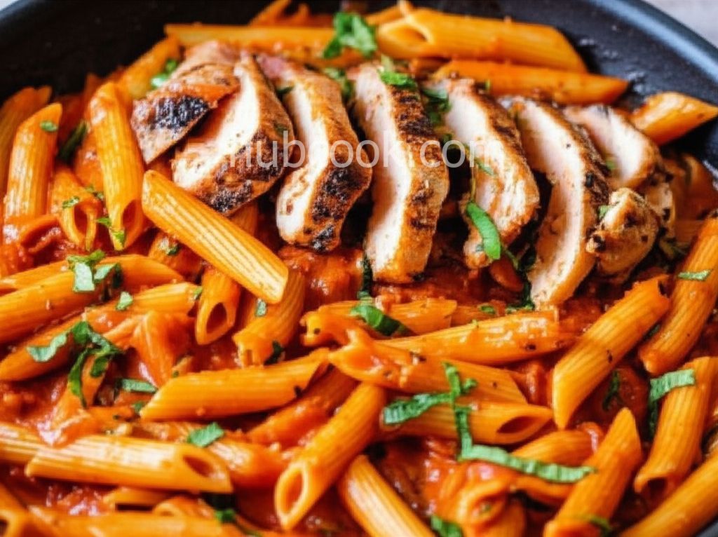 Spicy Chicken Penne alla Vodka