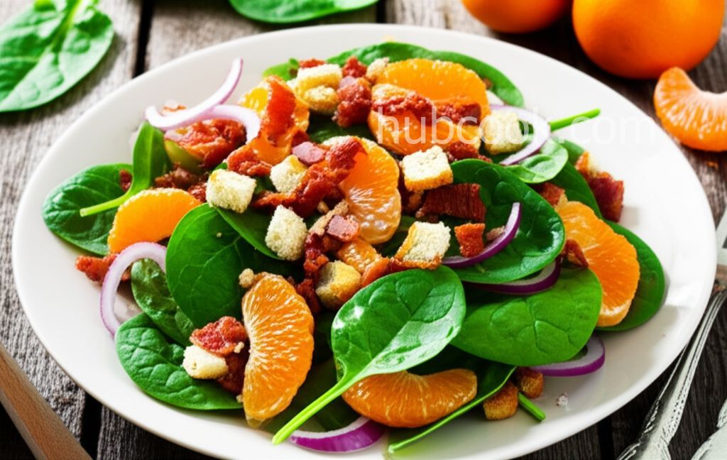 Spinach and Mandarin Orange Salad