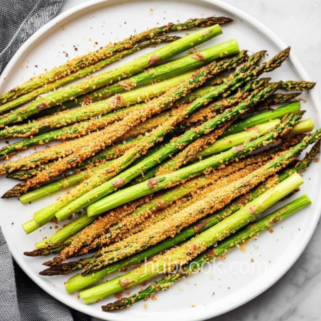 Air Fryer Roasted Asparagus