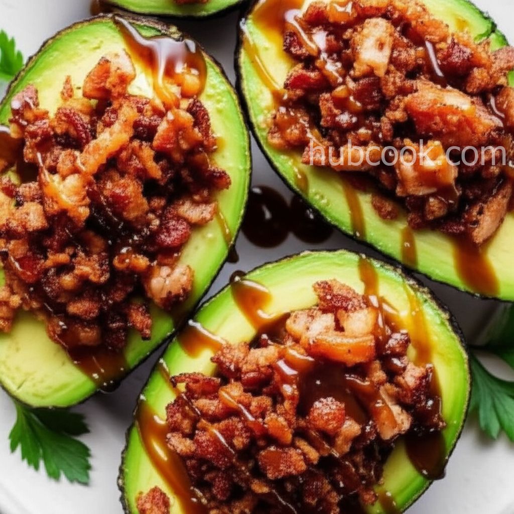Bacon Stuffed Avocados