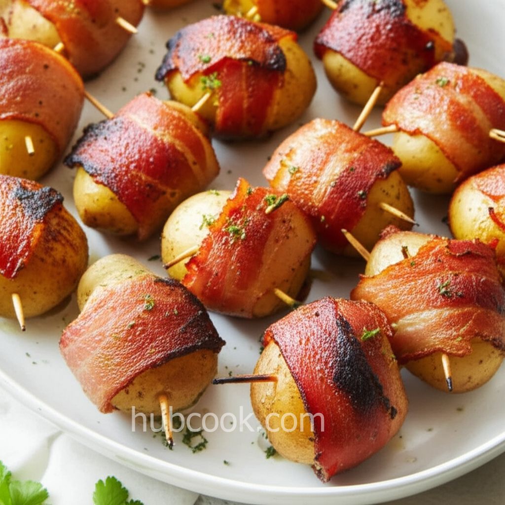 Bacon-Wrapped New Potatoes