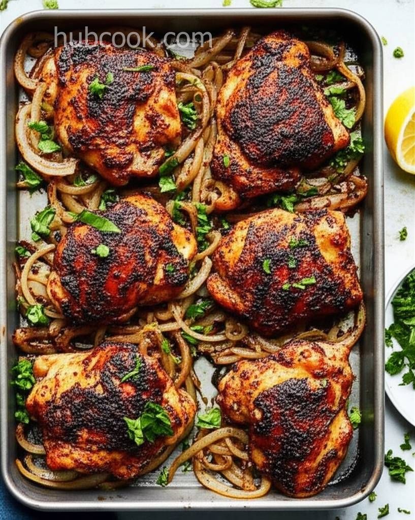 Baked Chicken Shawarma