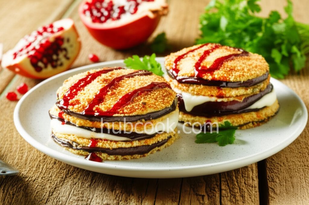 Baked Eggplant Sandwiches