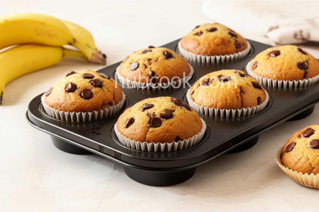 Banana Chocolate Chip Muffins