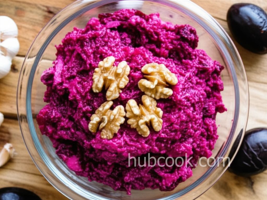 Beet, Walnut and Prune Salad