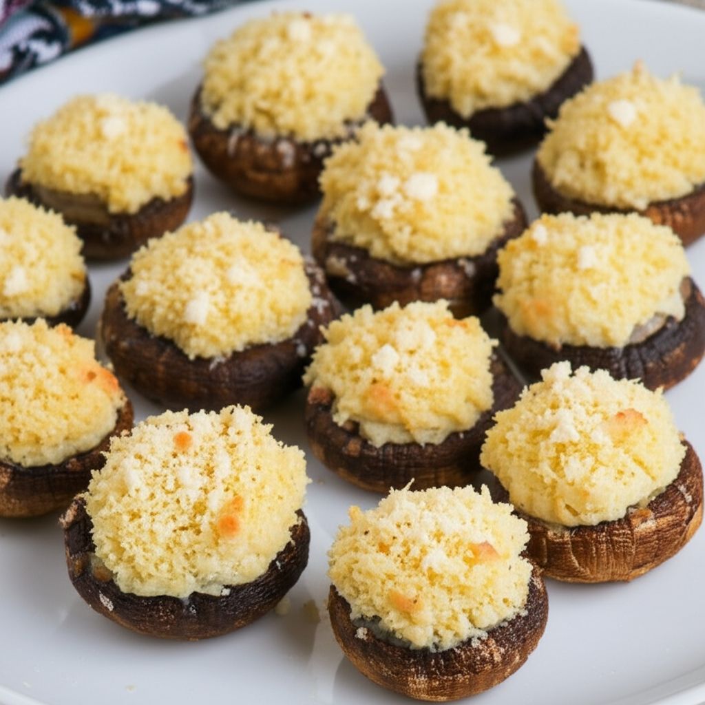 Boursin Stuffed Mushrooms