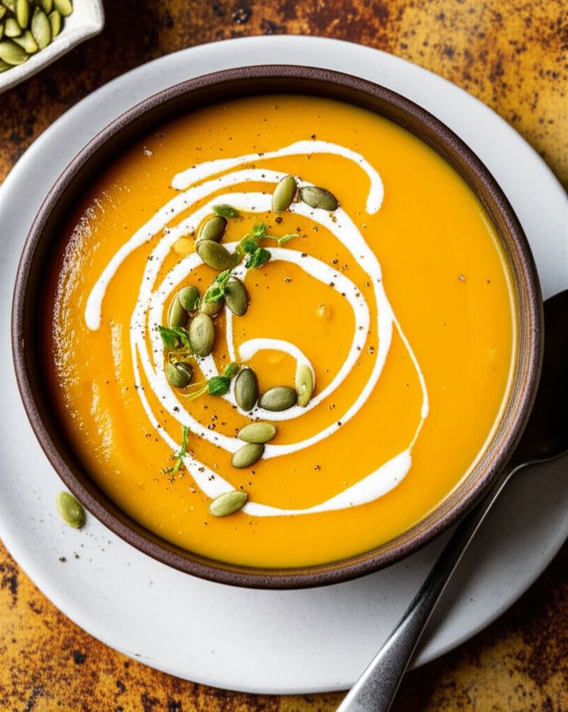Butternut Squash and Turnip Soup